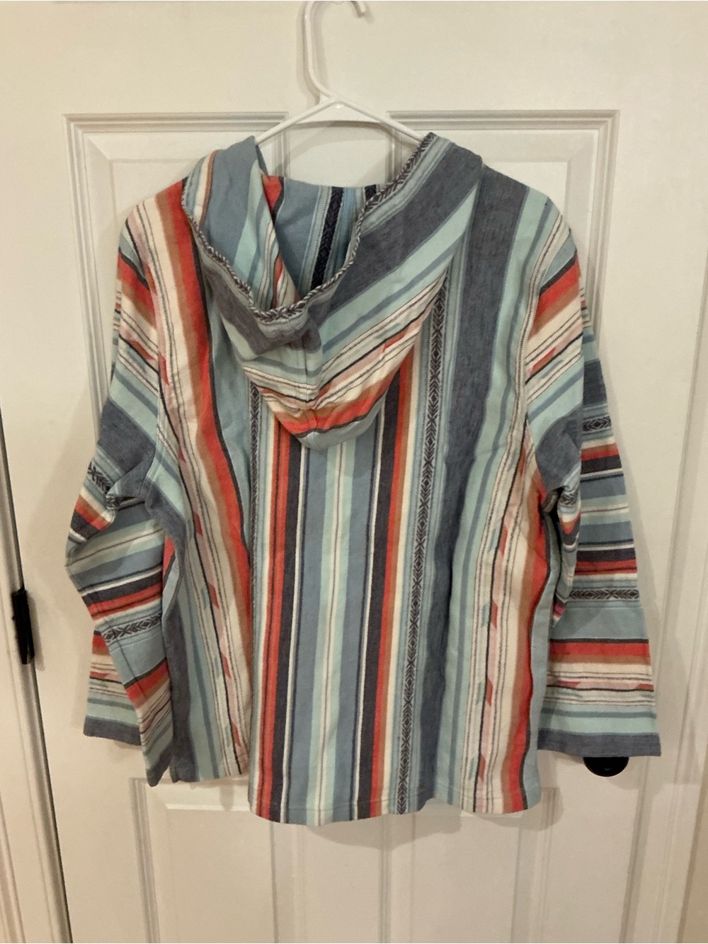 Faherty x Doug Good Baja poncho pullover sz XL - Picture 4 of 6